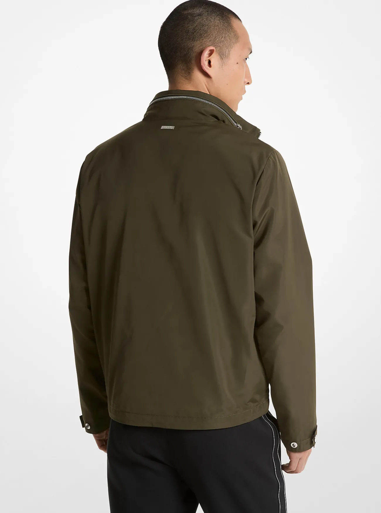 Michael Kors Windjack, geweven KLIMOPGROEN Outlet