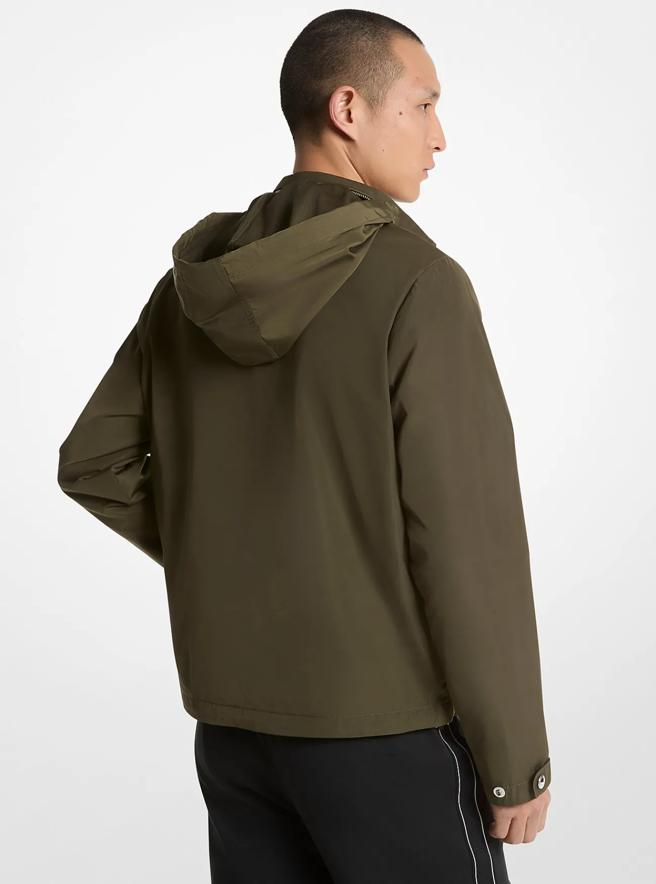 Michael Kors Windjack, geweven KLIMOPGROEN Outlet