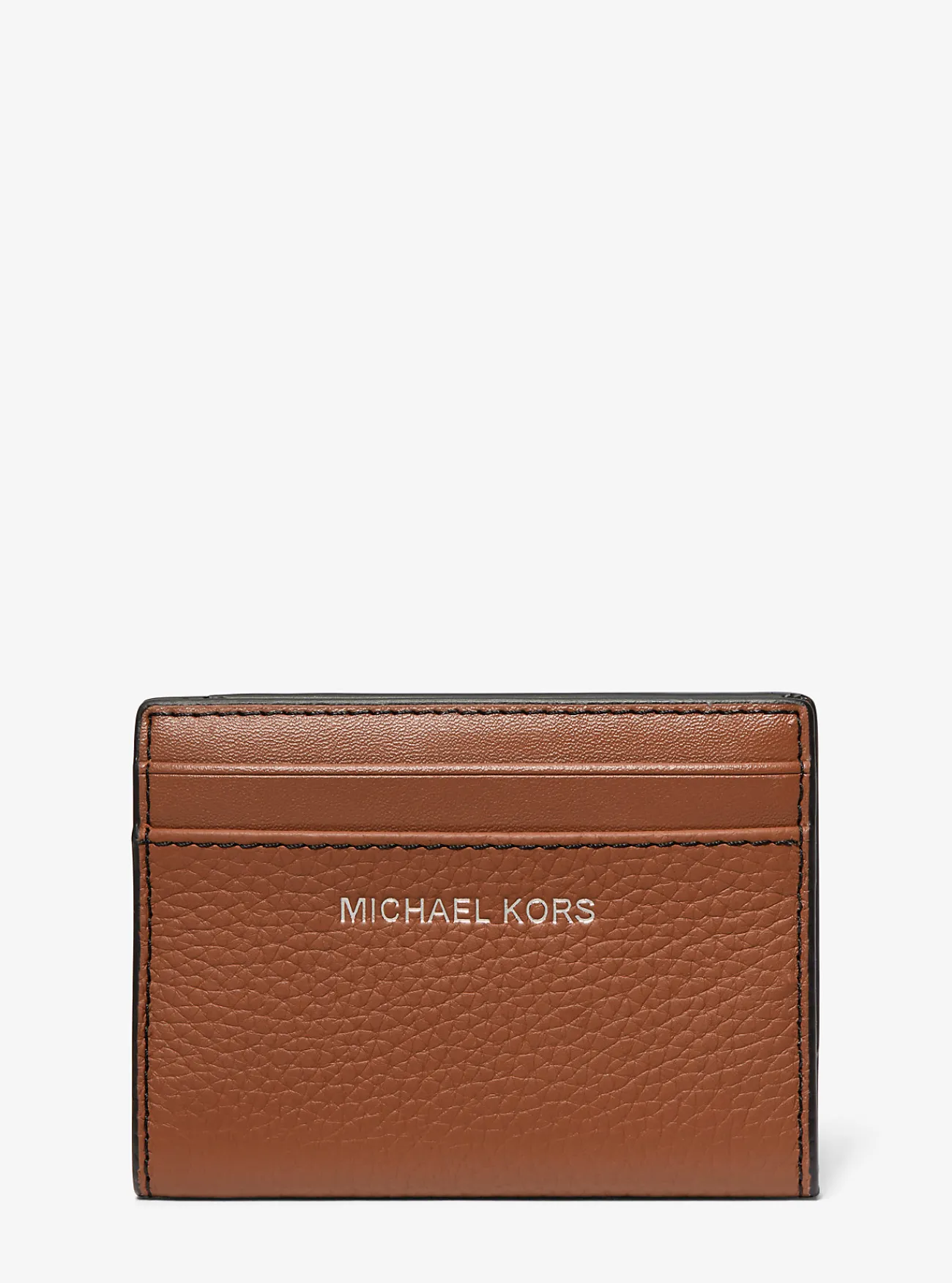 Michael Kors Zakportefeuille Hudson van getrommeld leer LUGGAGE Fashion