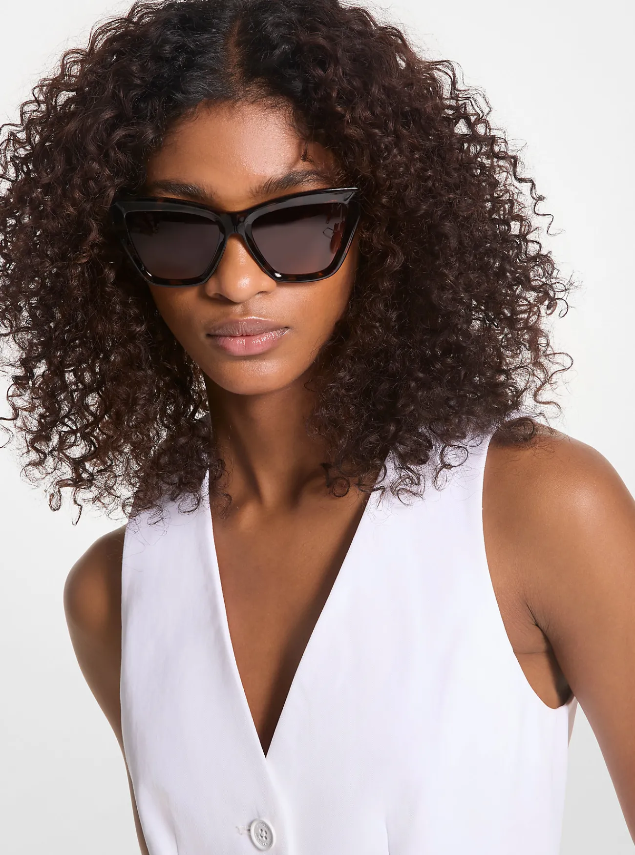 Michael Kors Zonnebril Dubai DONKERSCHILDPAD Sale