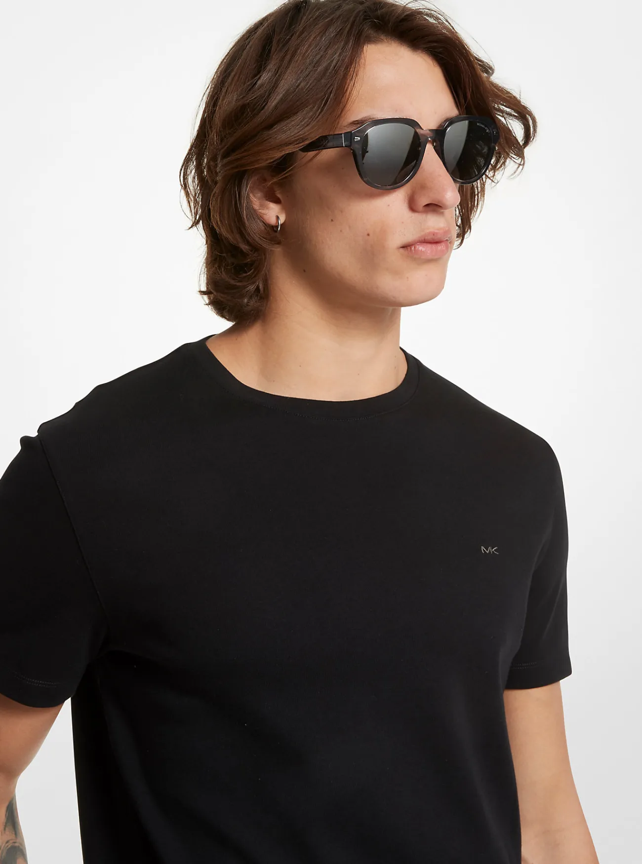 Michael Kors Zonnebril Eger ZWART Clearance