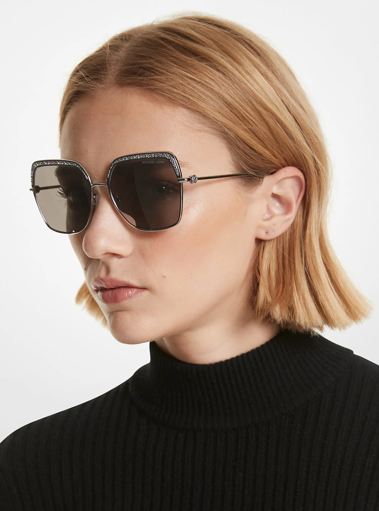 Michael Kors Zonnebril Greenpoint ZILVER Sale