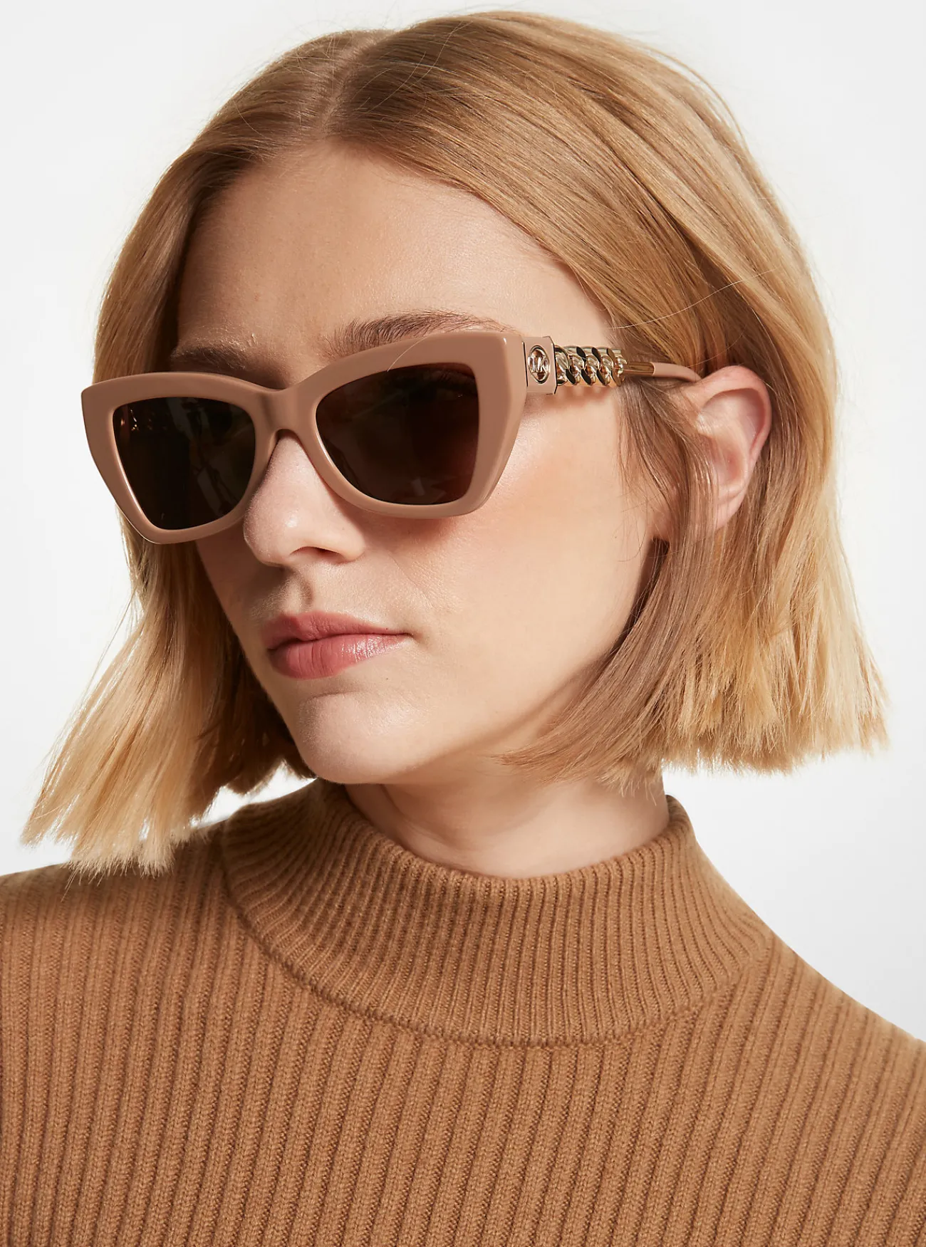 Michael Kors Zonnebril Montecito CAMEL Best
