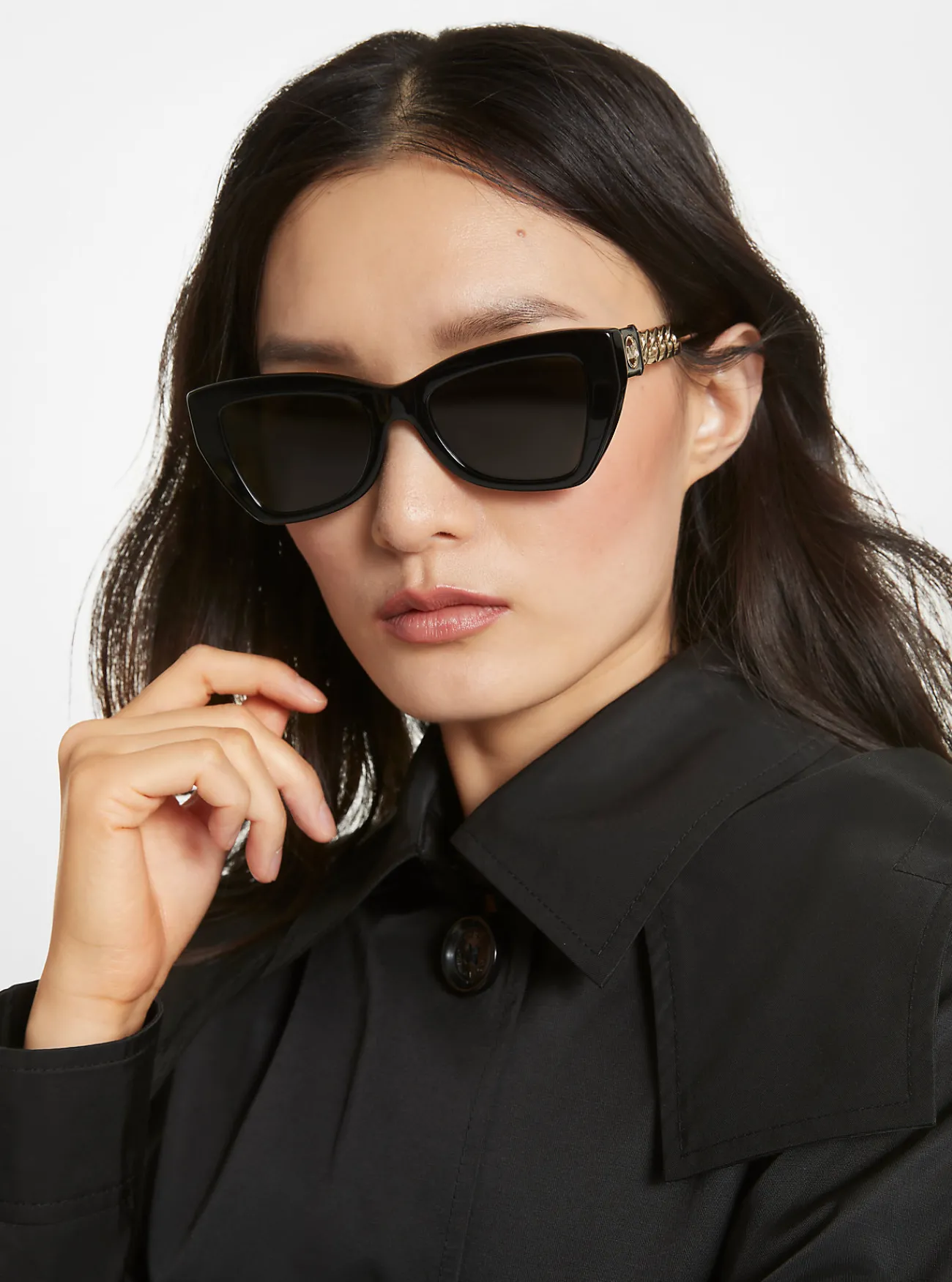 Michael Kors Zonnebril Montecito ZWART Best