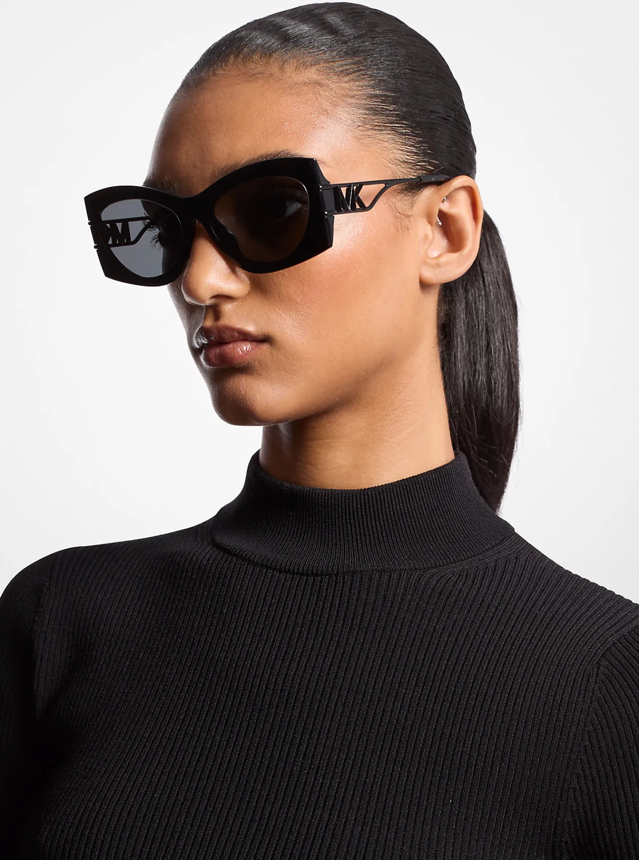 Michael Kors Zonnebril Navarra ZWART Online