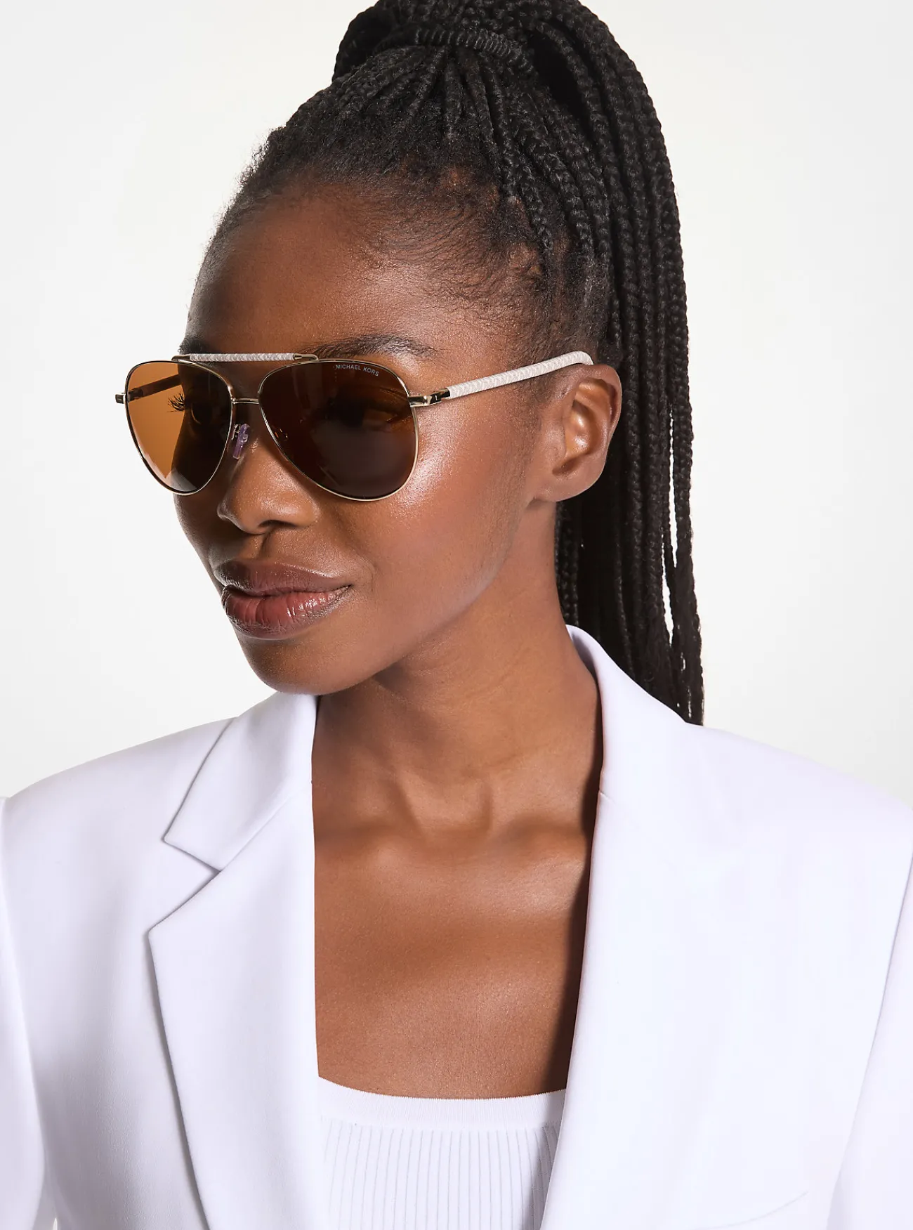 Michael Kors Zonnebril Portugal VANILLE Outlet