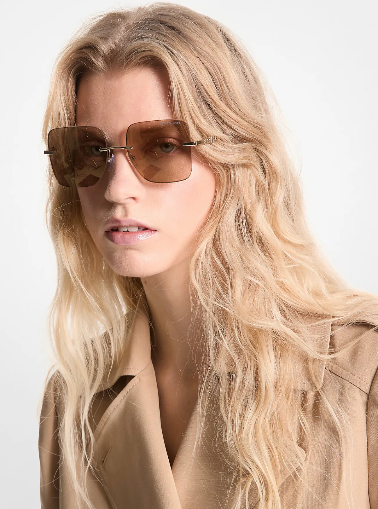 Michael Kors Zonnebril Quebec BRUIN Fashion