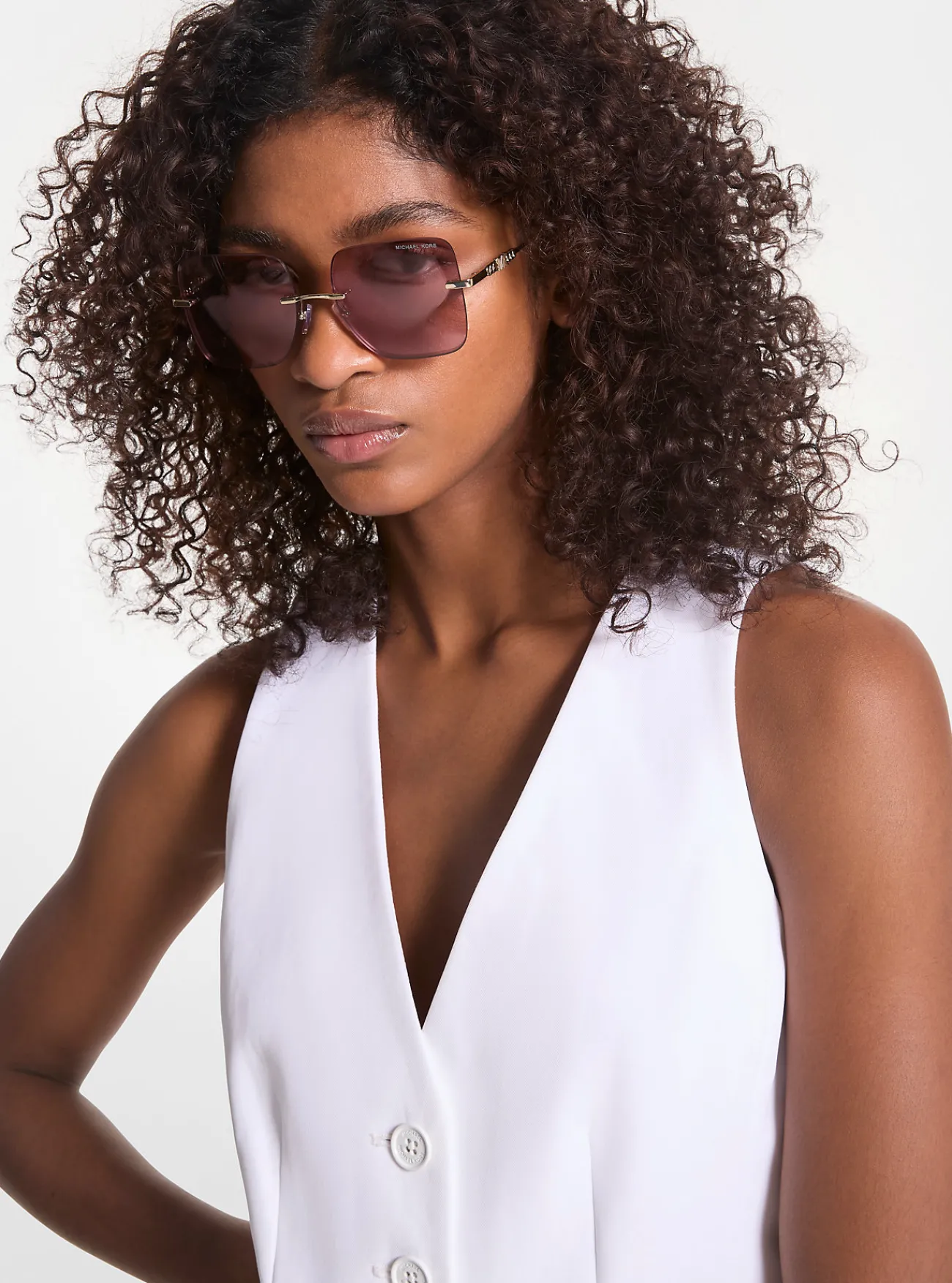 Michael Kors Zonnebril Quebec ROZE Fashion