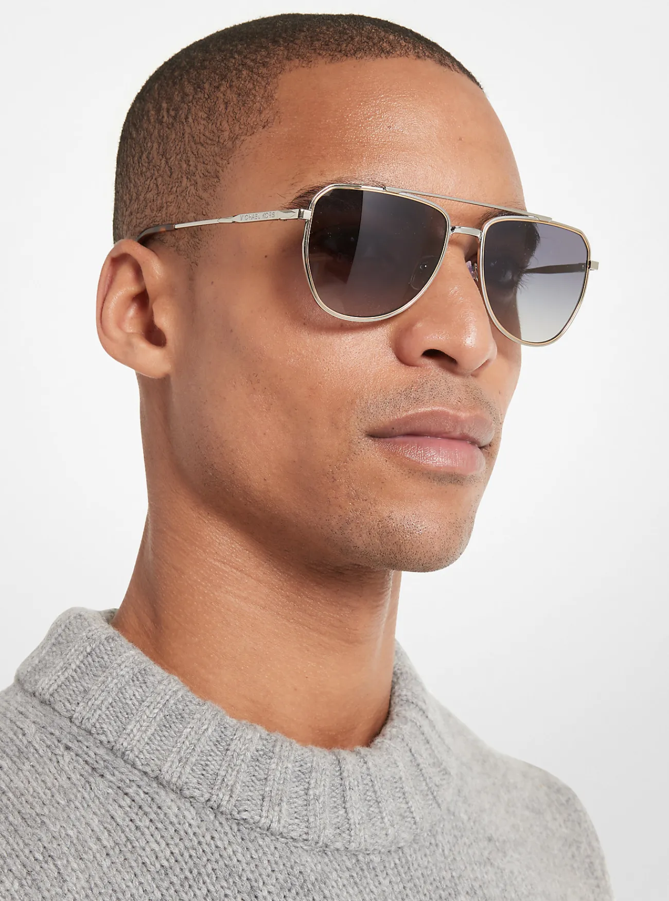Michael Kors Zonnebril Whistler ZILVER Outlet